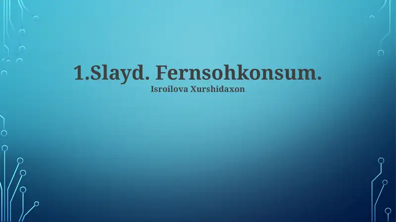 Product slide 1