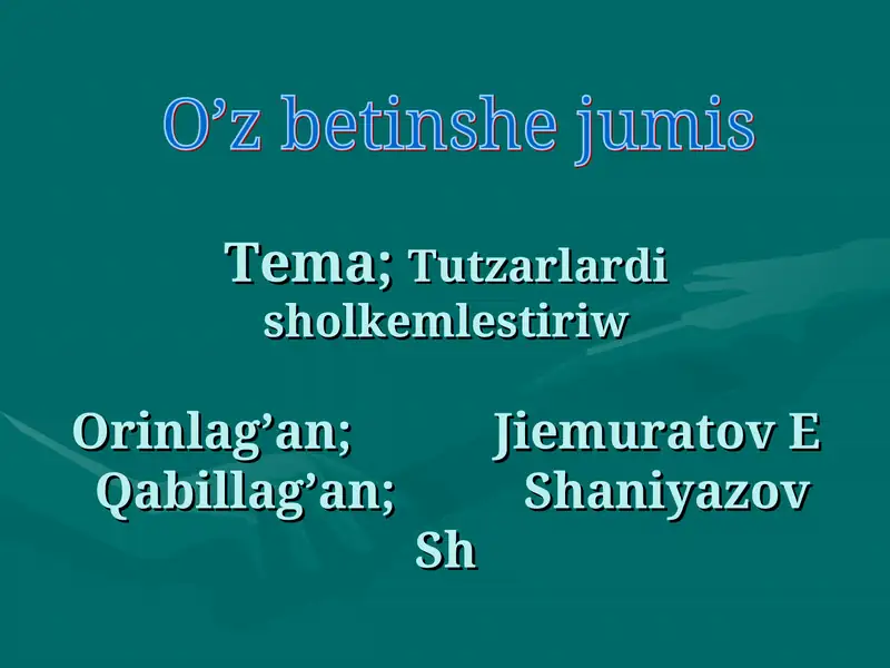 Product slide 1