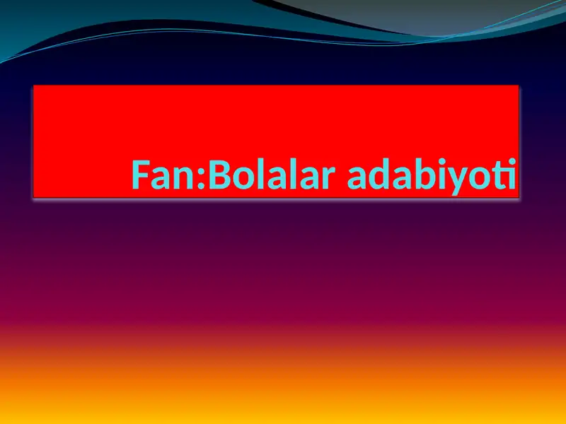 Product slide 1