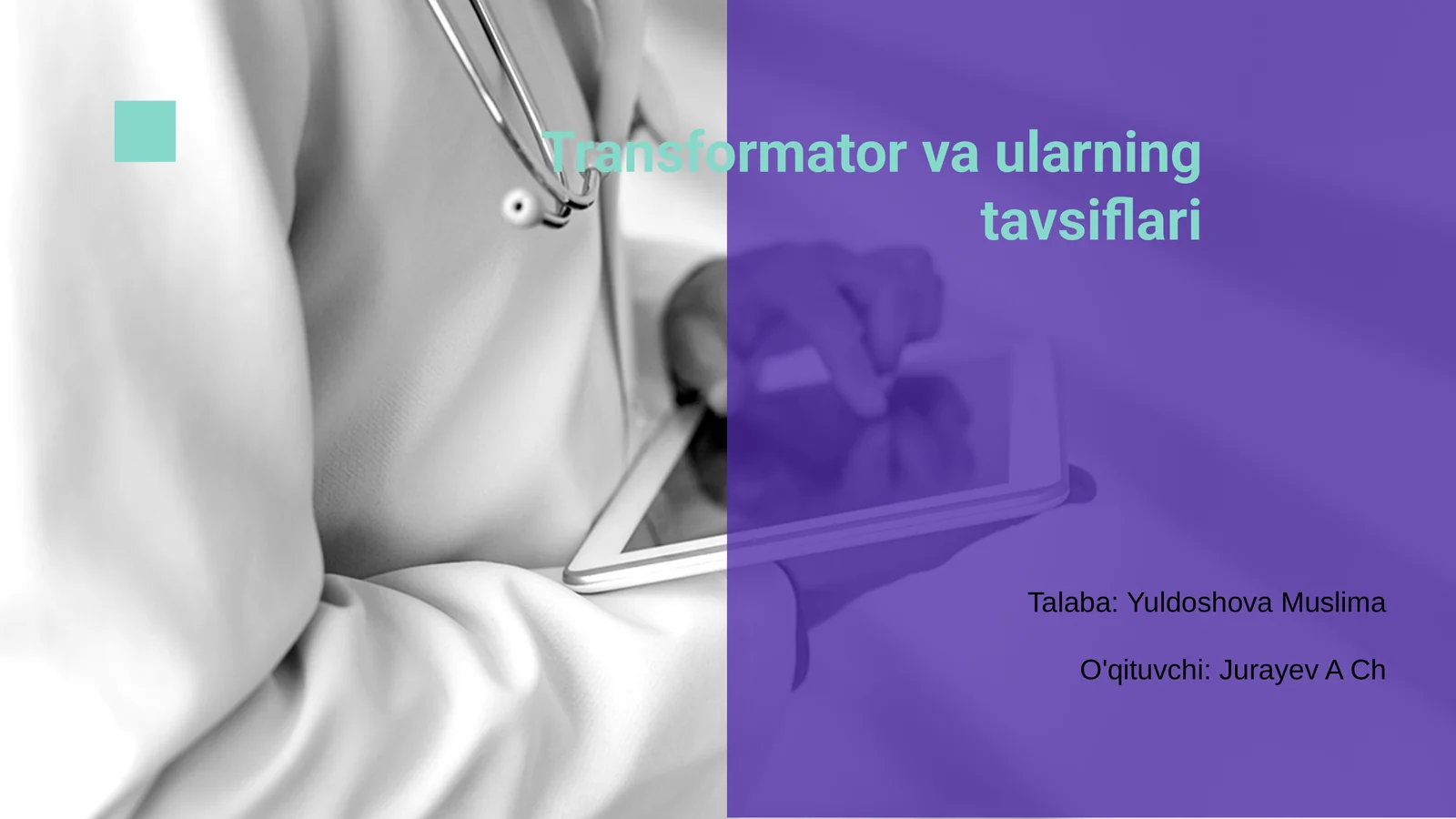 Product slide 1