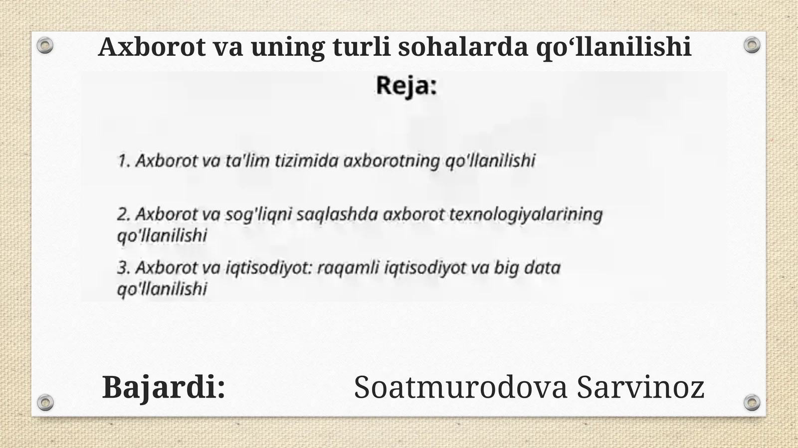 Product slide 1