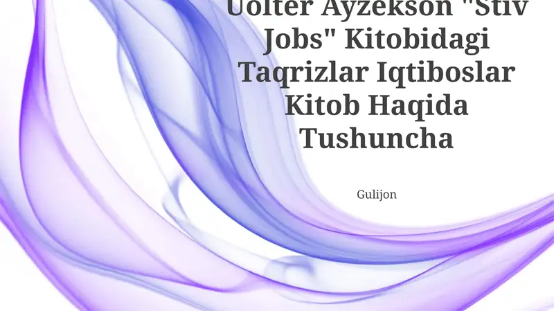 Product slide 1