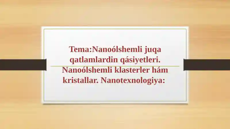 Product slide 1
