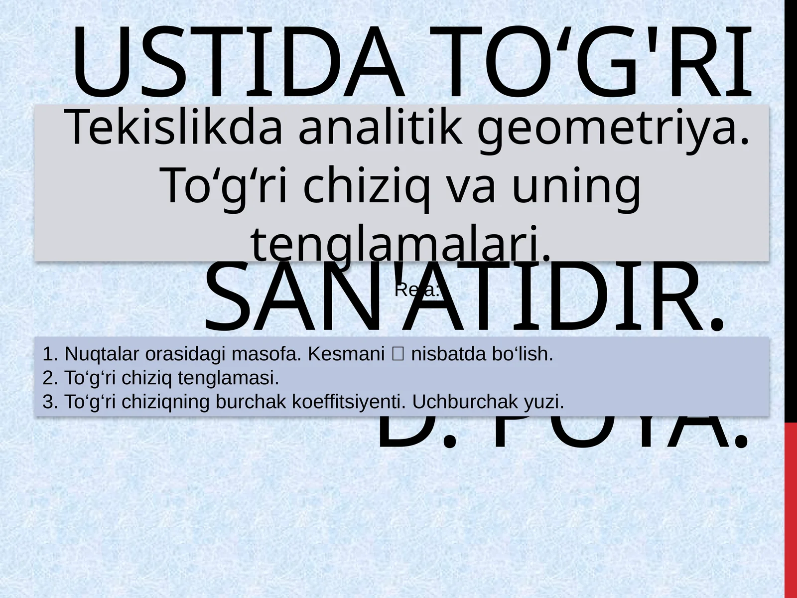 Product slide 1