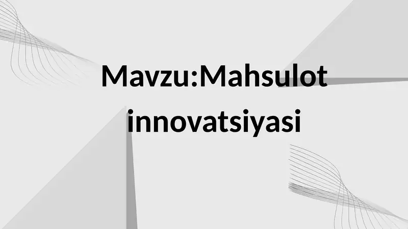 Product slide 1