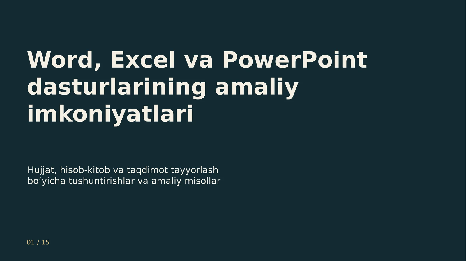 Product slide 1