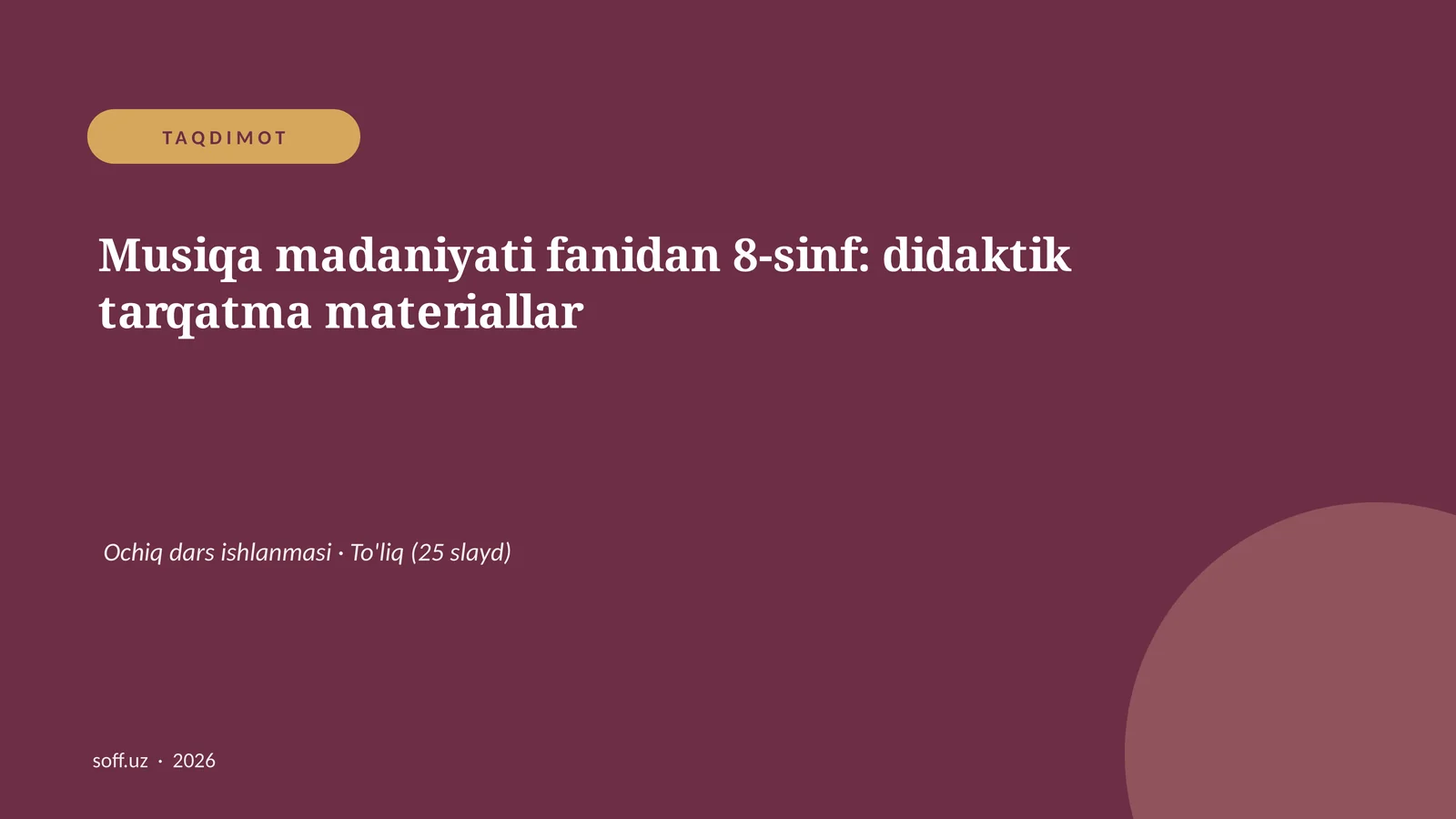 Product slide 1