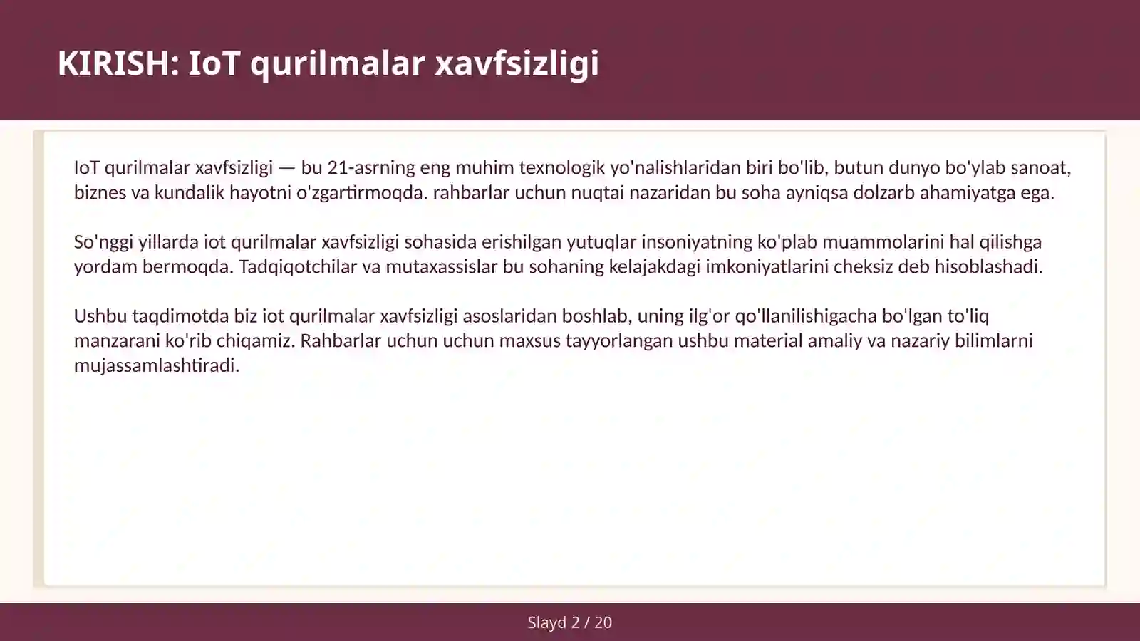 Product slide 2