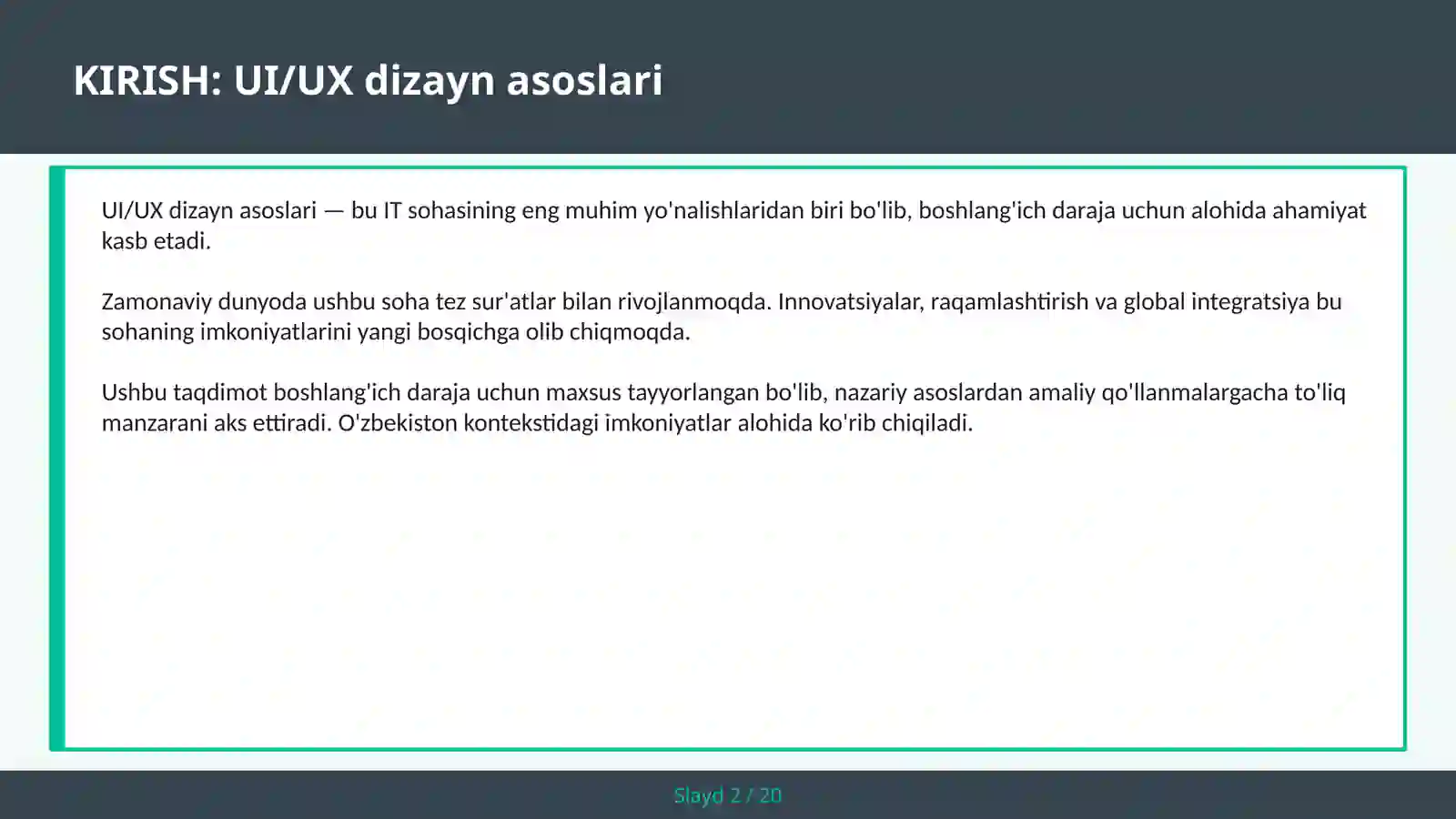 Product slide 2