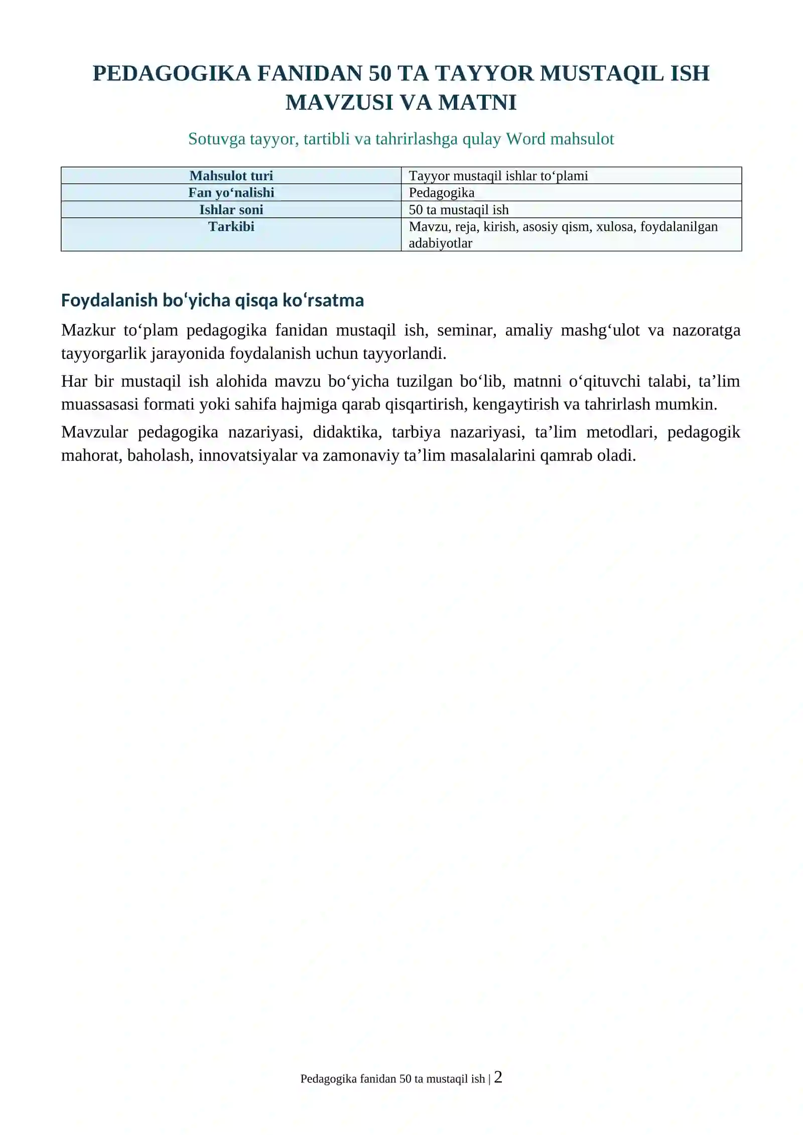 Product slide 2