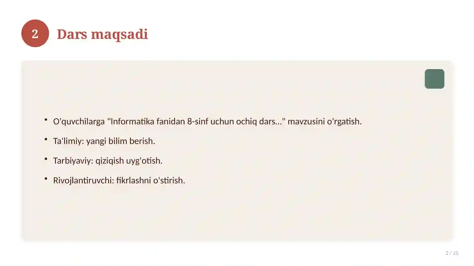 Product slide 2
