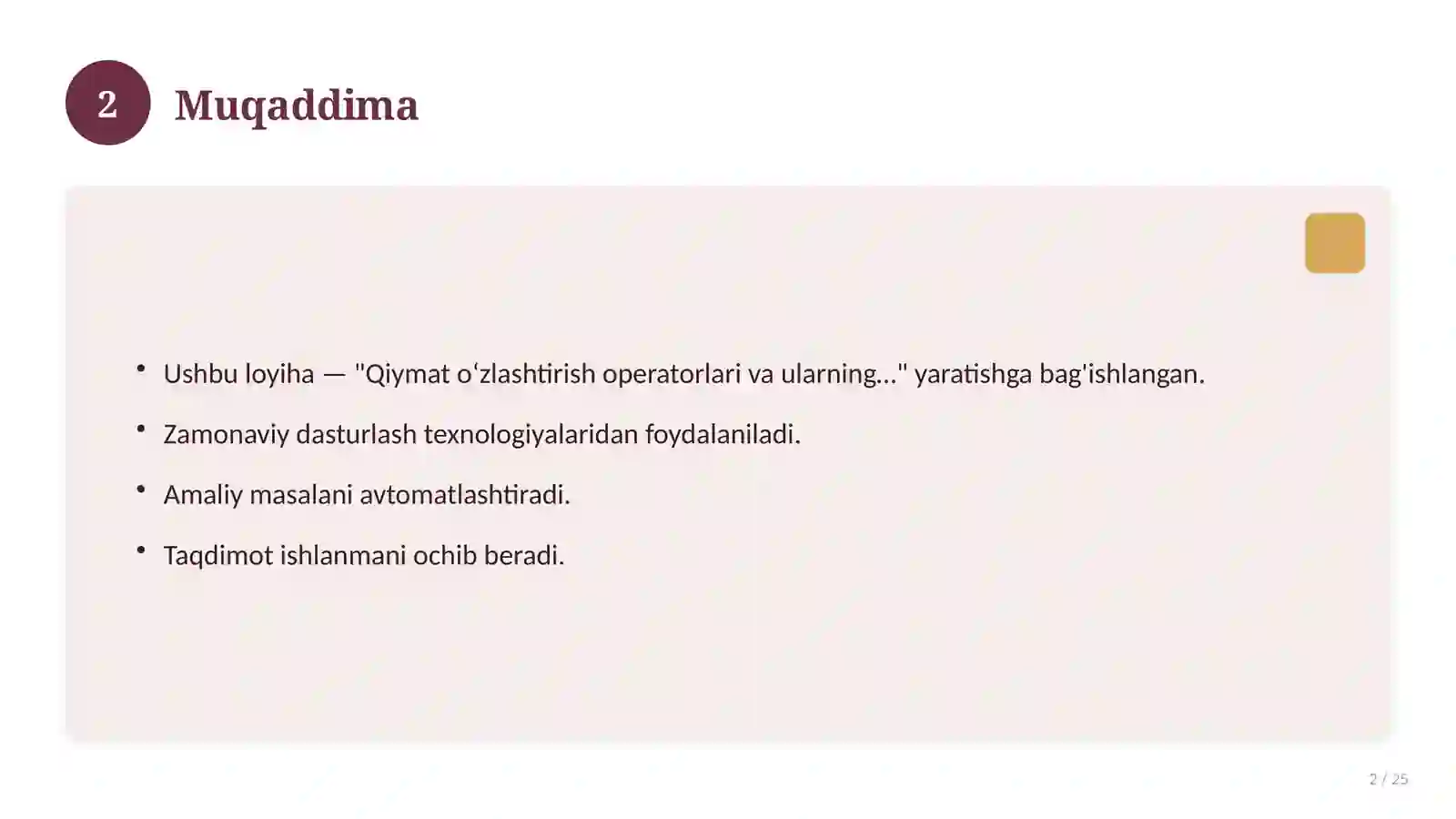 Product slide 2